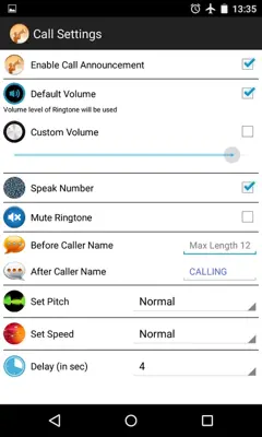 Caller Name Speaker android App screenshot 2
